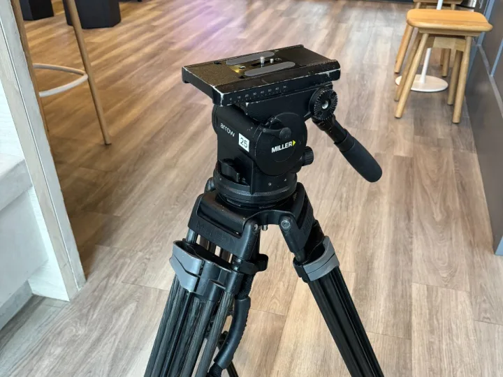 Miller Arrow 25 tripod system, listed for sale on the KitSlate market