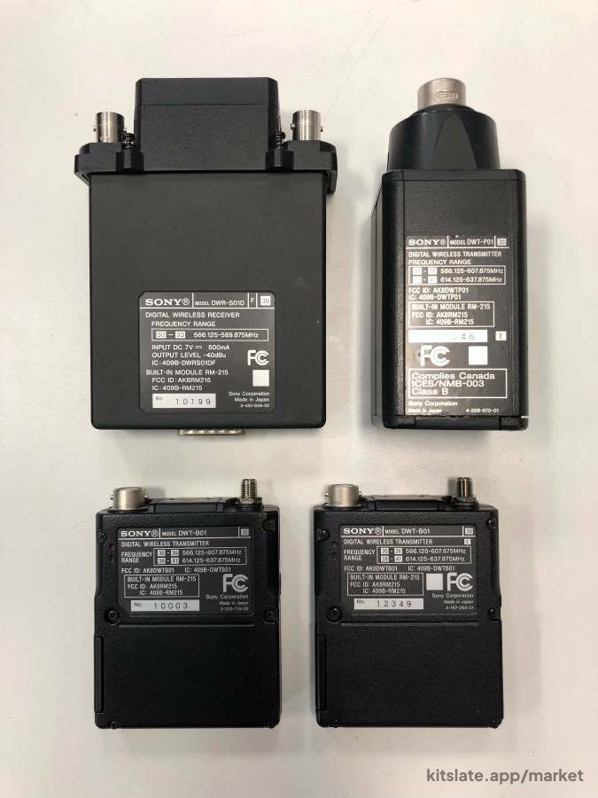 Sony Dual Channel Digital Wireless Kit — used audio for sale in Los Angeles, CA
