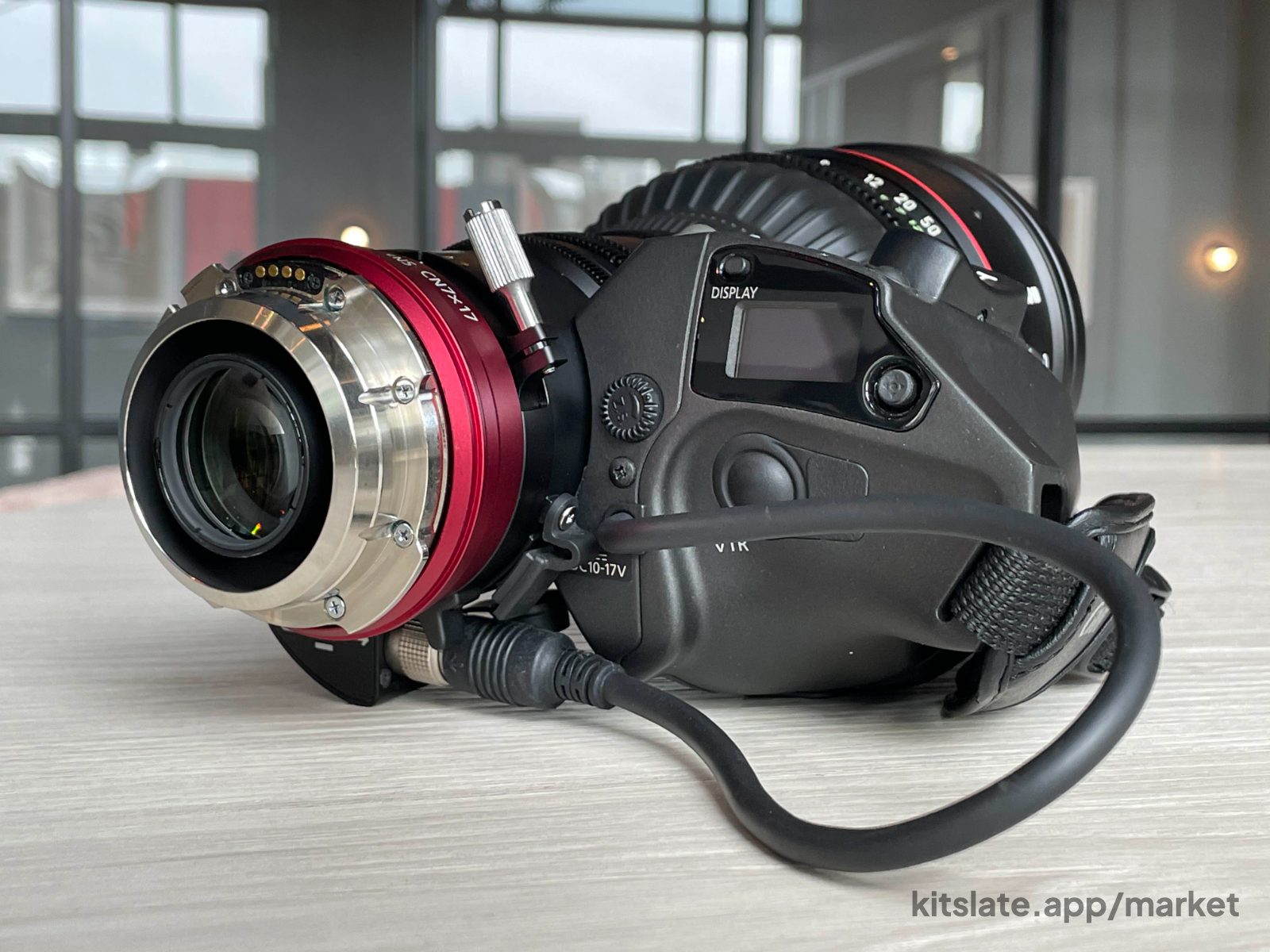 Canon Cn7 Cine Lens - Cx17 KAS S Cine-Servo 17-120mm T2.95 (PL Mount) — used lens for sale in New York, NY