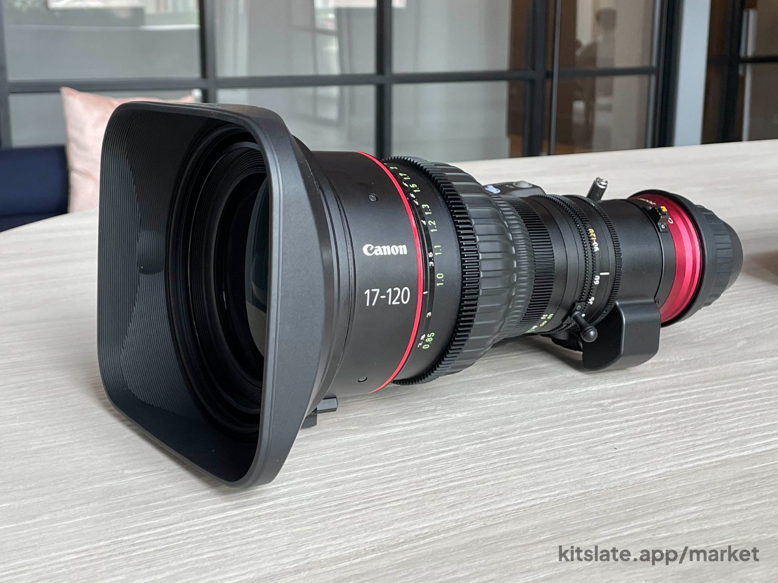 Canon Cn7 Cine Lens - Cx17 KAS S Cine-Servo 17-120mm T2.95 (PL Mount) — used lens for sale in New York, NY